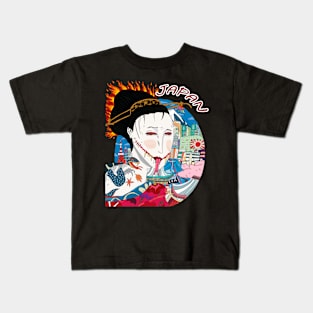 japan zombie Kids T-Shirt